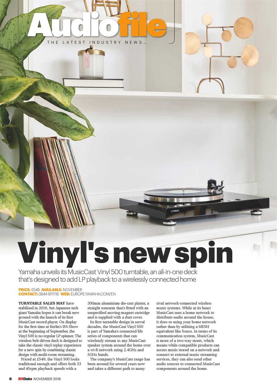 Hi-Fi Choice Preview Pages