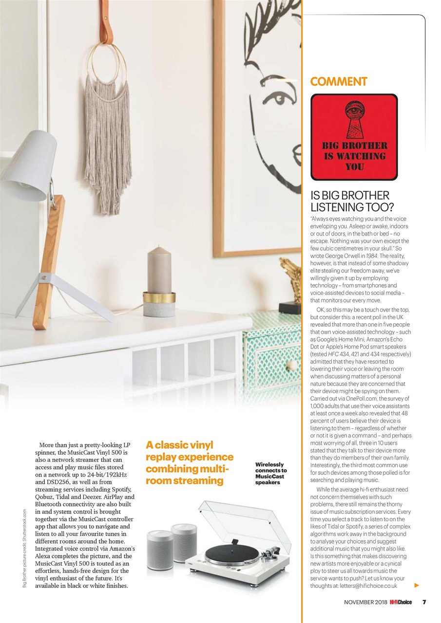 Hi-Fi Choice Preview Pages