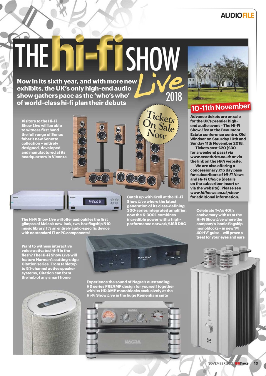 Hi-Fi Choice Preview Pages