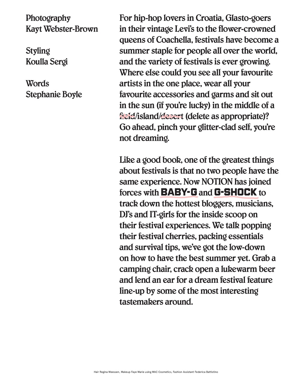 Notion Magazine Preview Pages