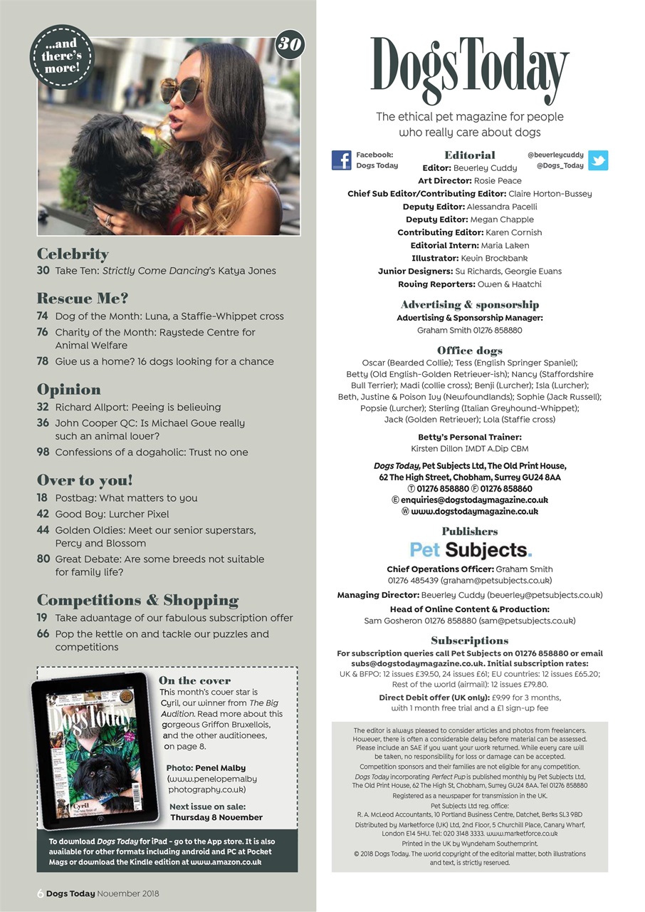 Dogs Today Magazine Preview Pages
