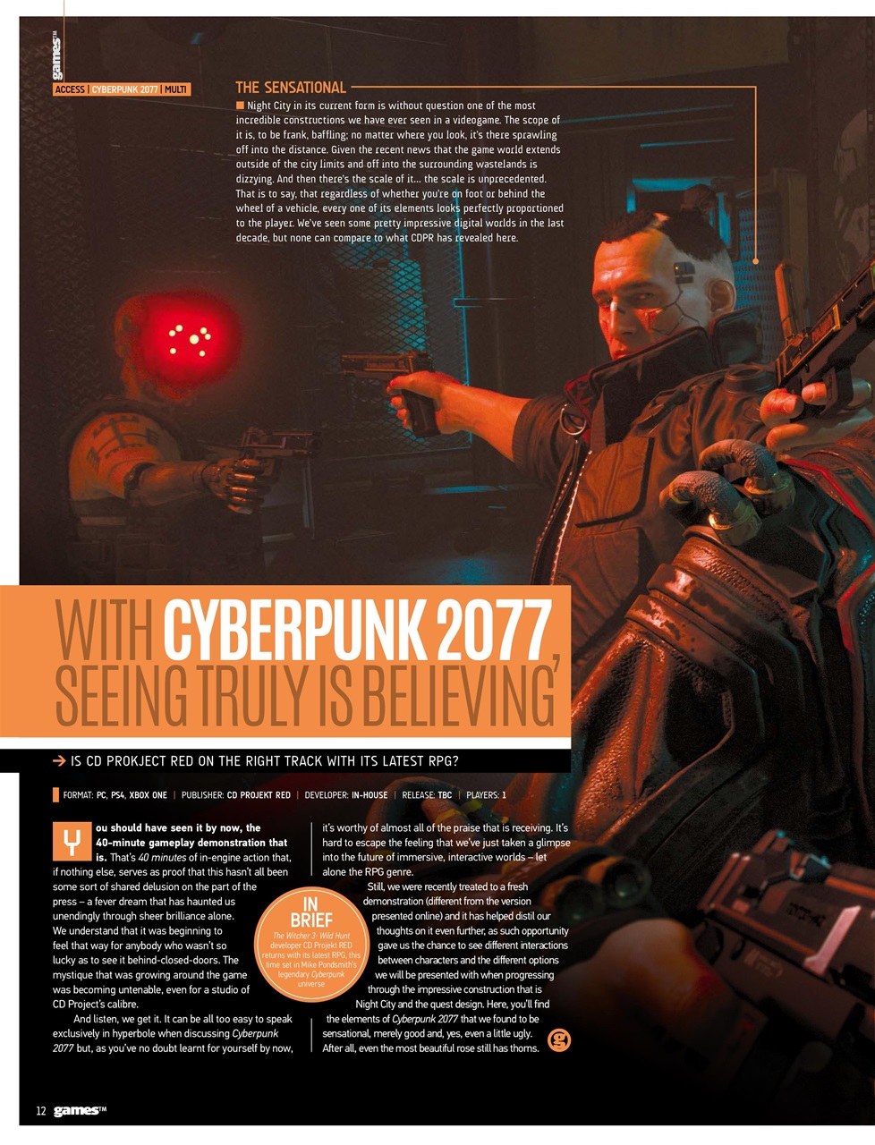 games (TM) Preview Pages