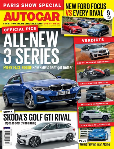 Autocar issue 3rd October 2018