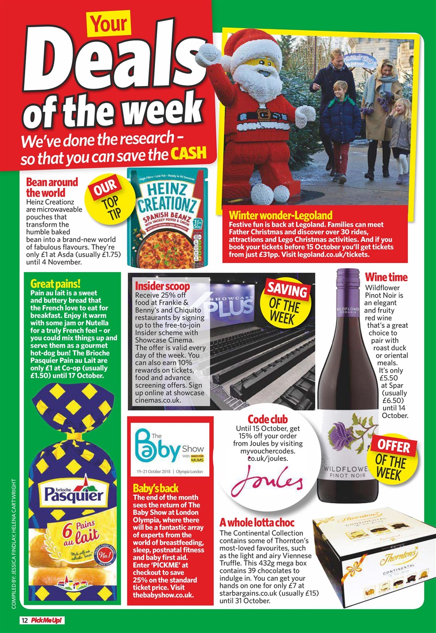 Pick Me Up Preview Pages