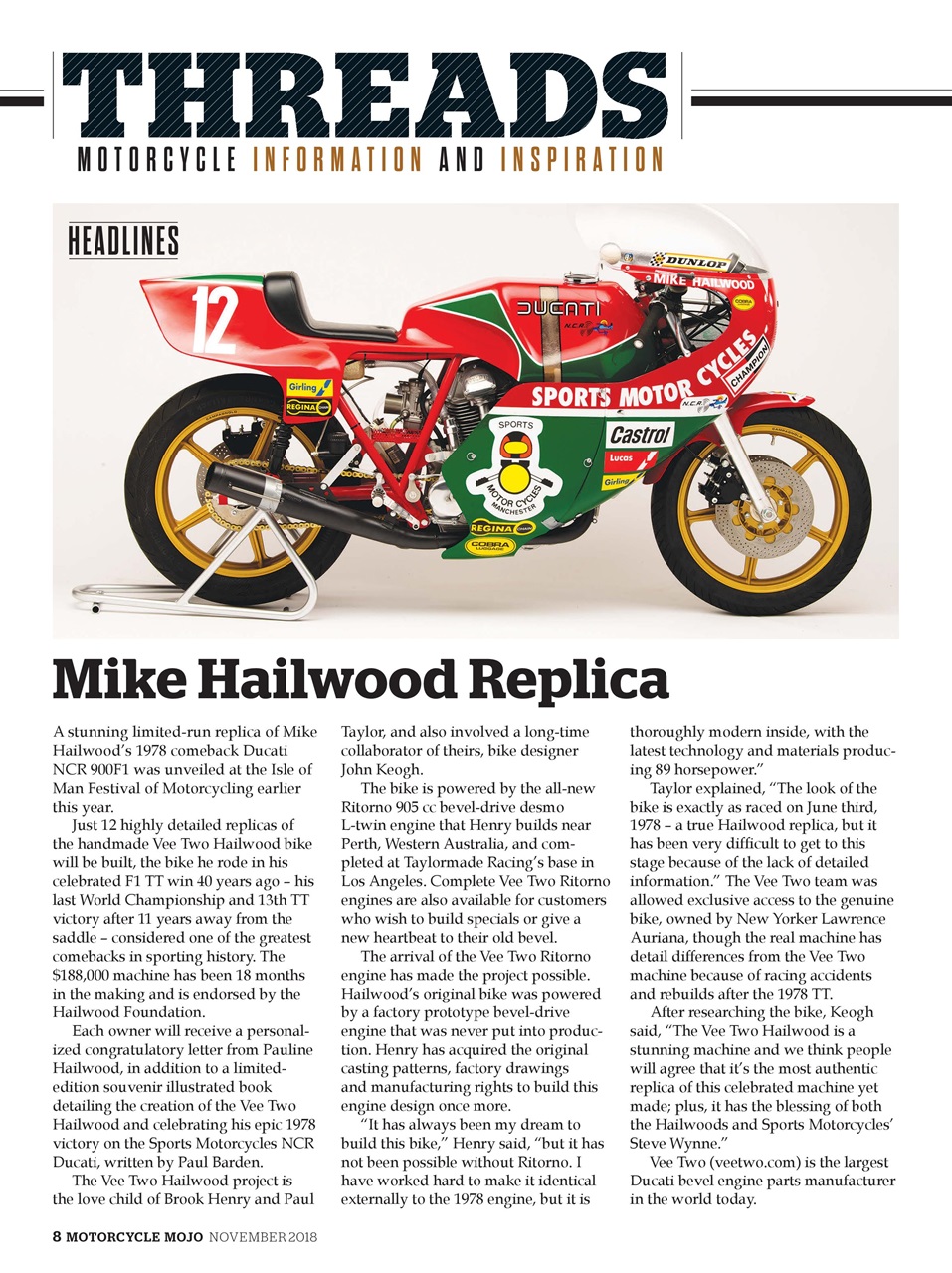 Motorcycle Mojo Preview Pages