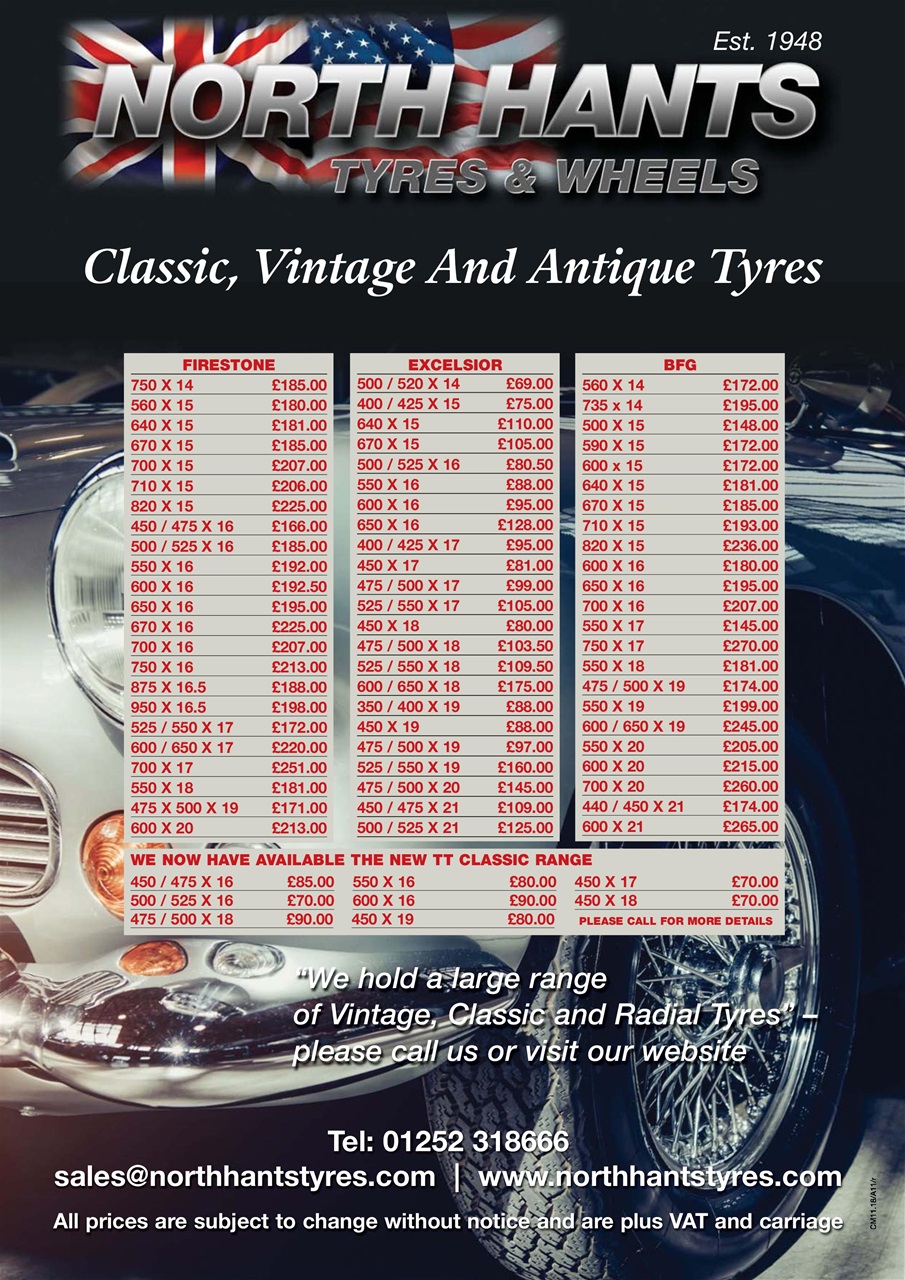 Classic Motoring Preview Pages