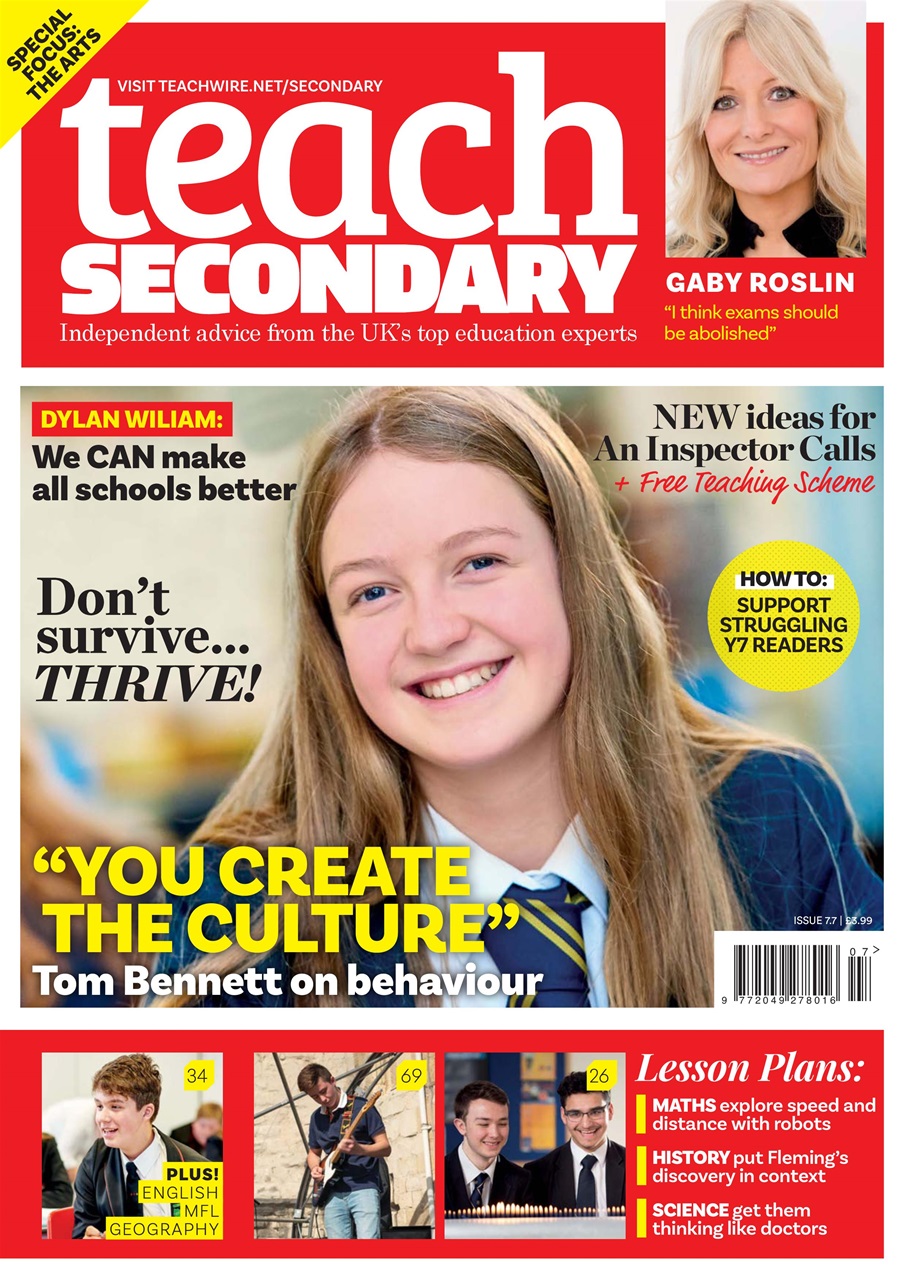 Teach Secondary Preview Pages