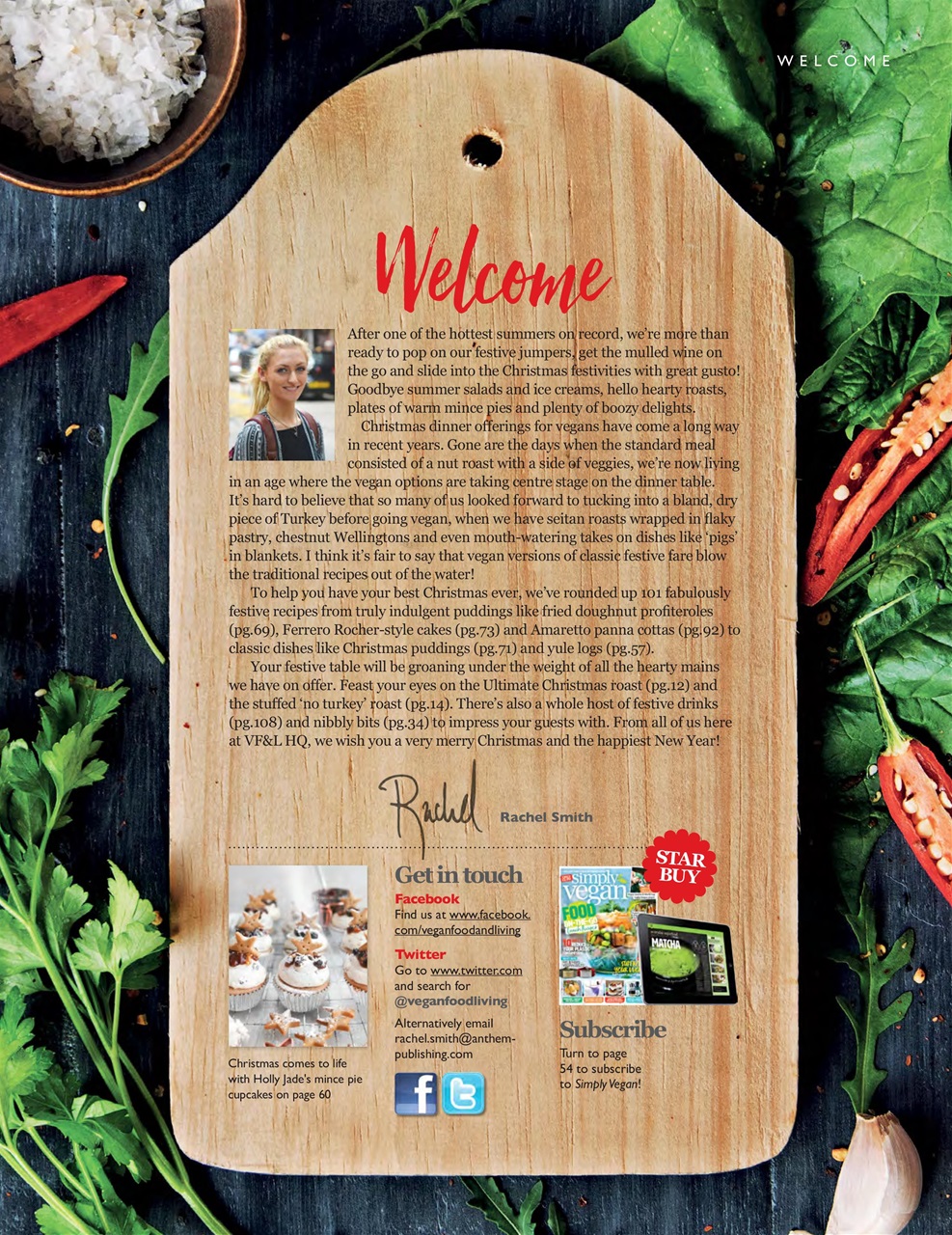 Vegan Food & Living Magazine Preview Pages