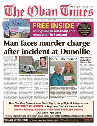 The Oban Times & Lochaber Times issue 04 October 2018
