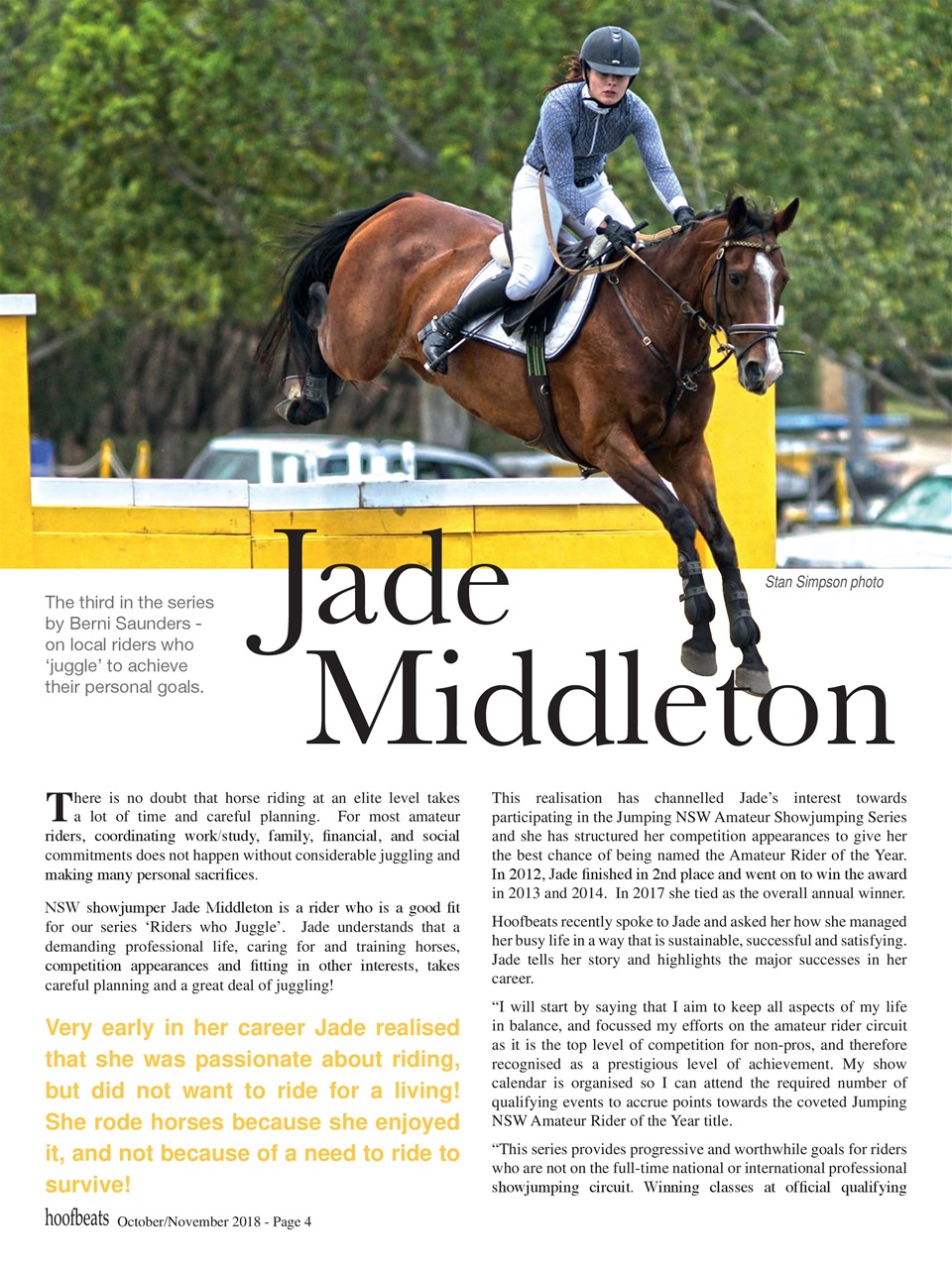 Hoofbeats Preview Pages