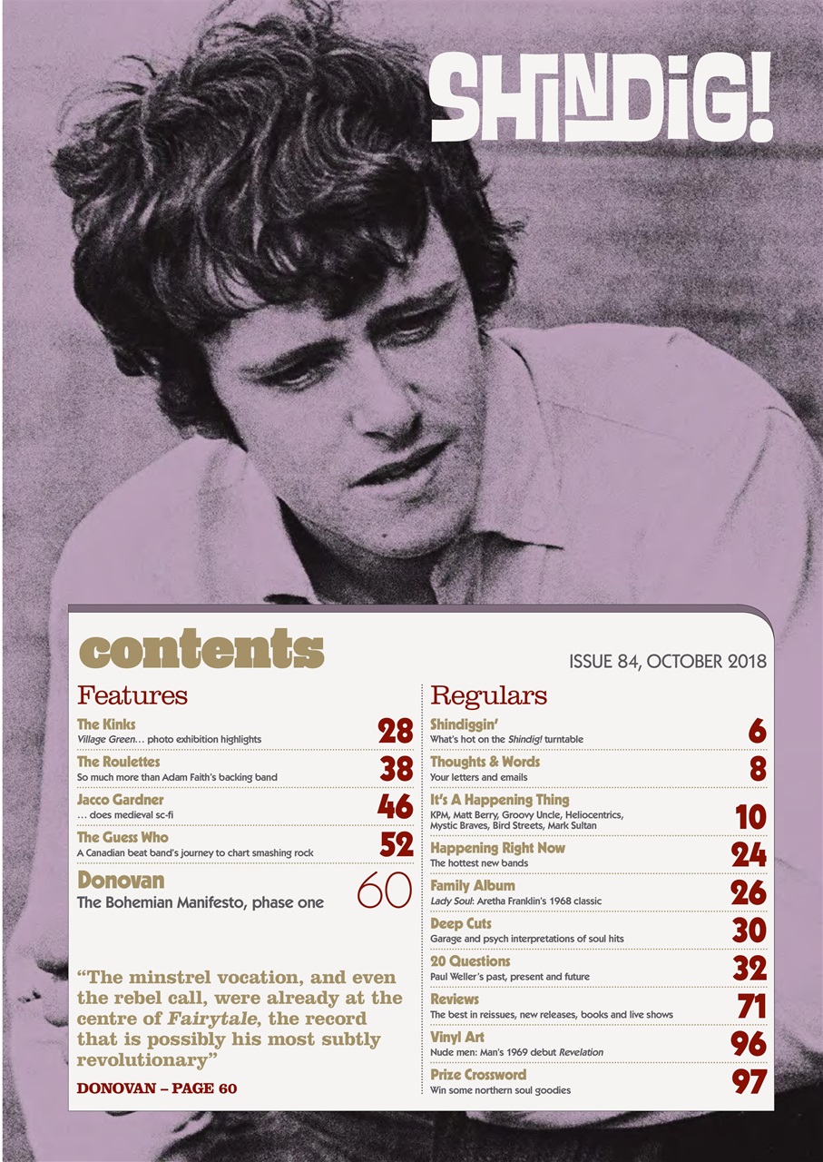 Shindig! Preview Pages