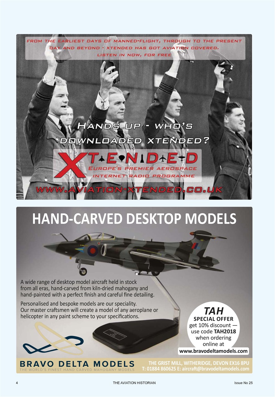 The Aviation Historian Magazine Preview Pages