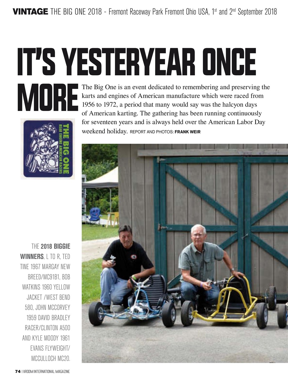 Vroom International Preview Pages