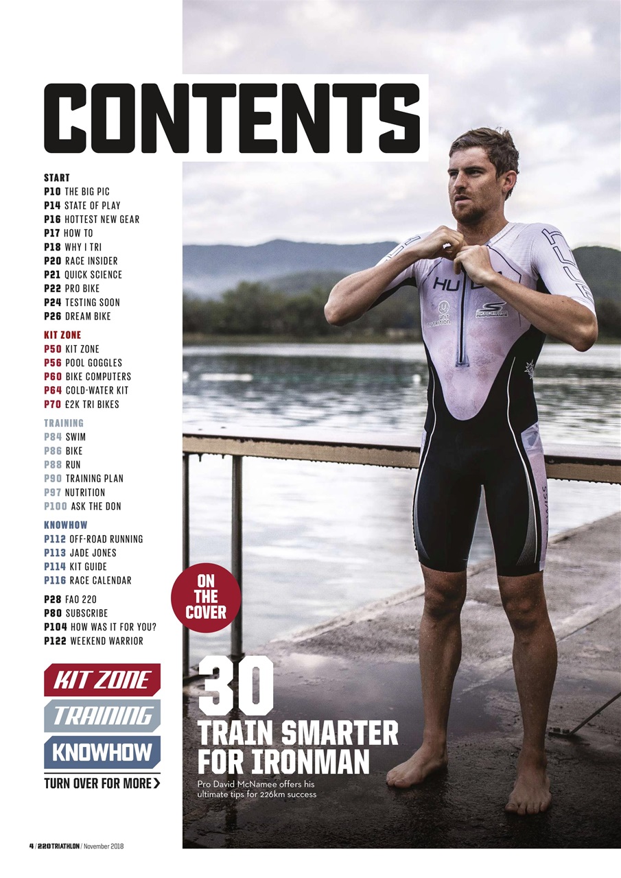 220 Triathlon Magazine Preview Pages