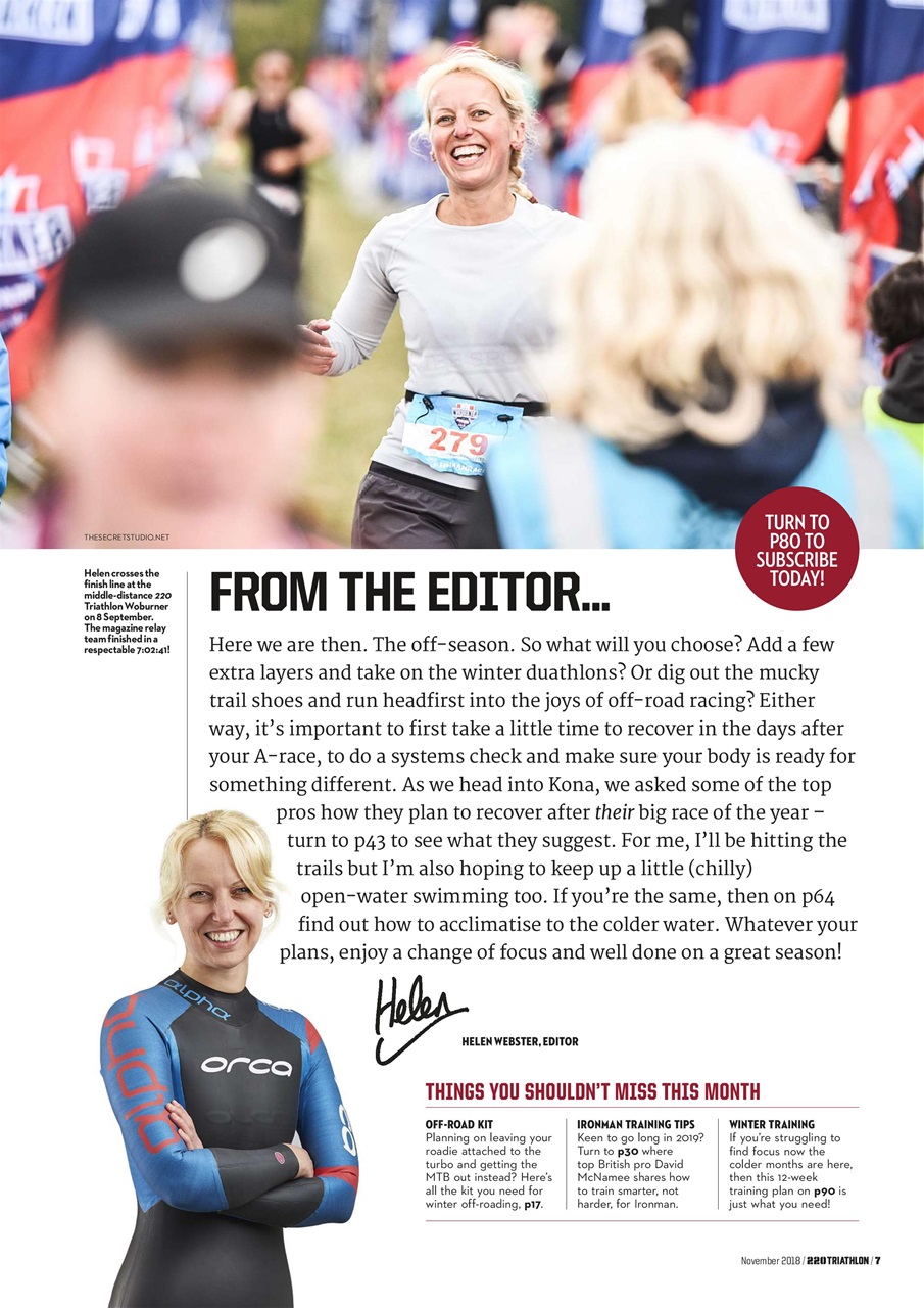 220 Triathlon Magazine Preview Pages