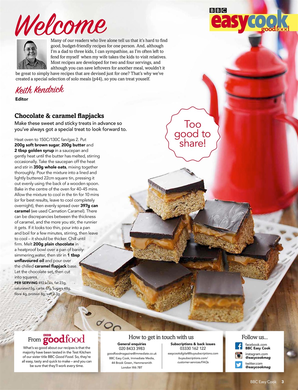 Easy Cook Magazine Preview Pages