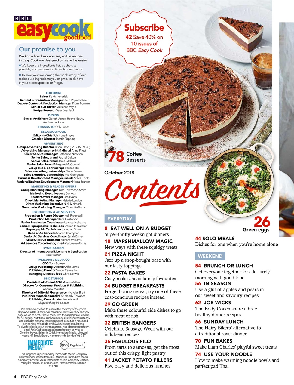 Easy Cook Magazine Preview Pages