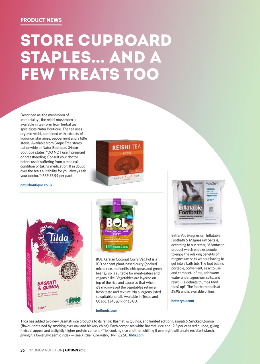 Optimum Nutrition Preview Pages