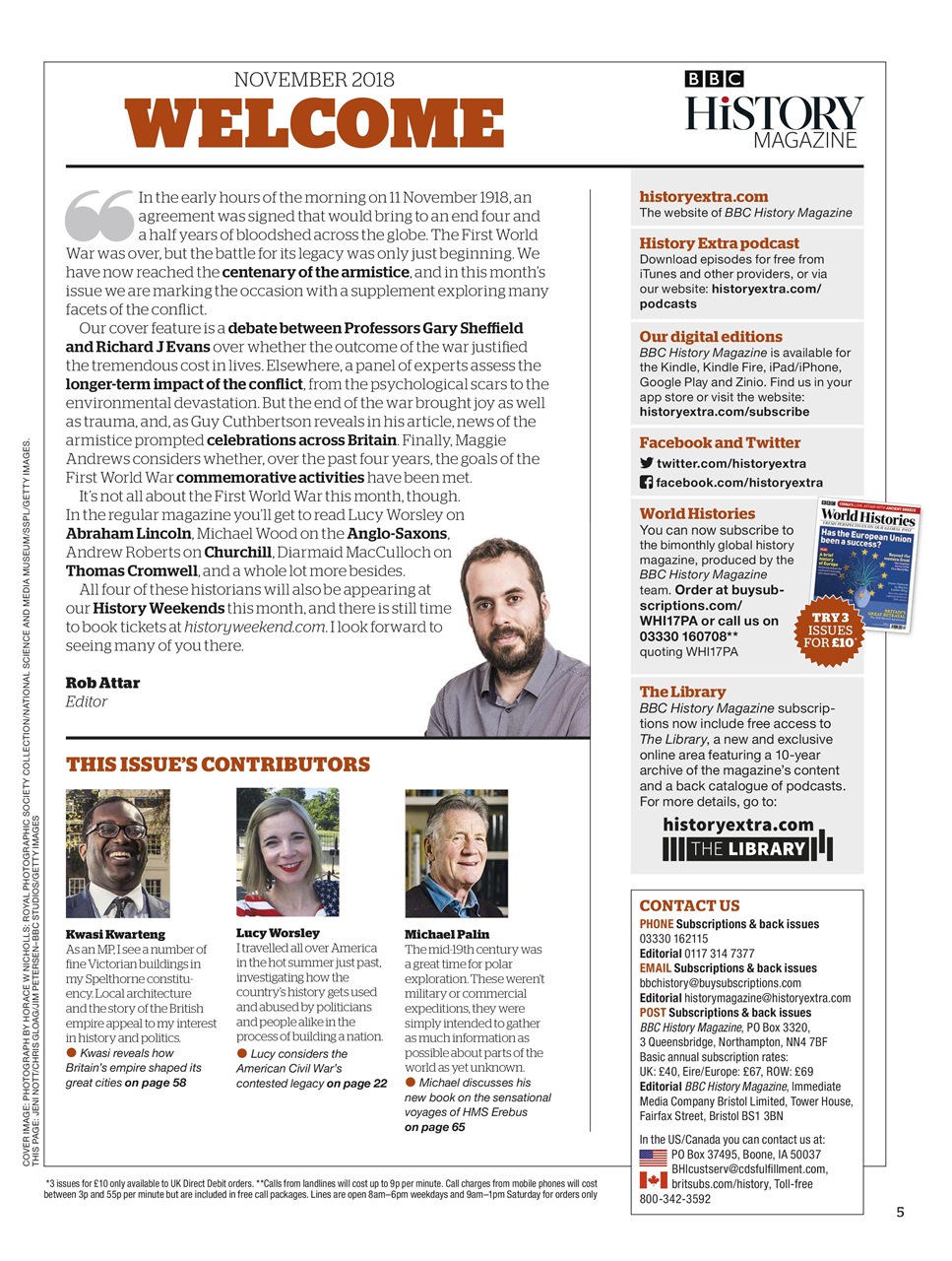 History Extra Magazine Preview Pages