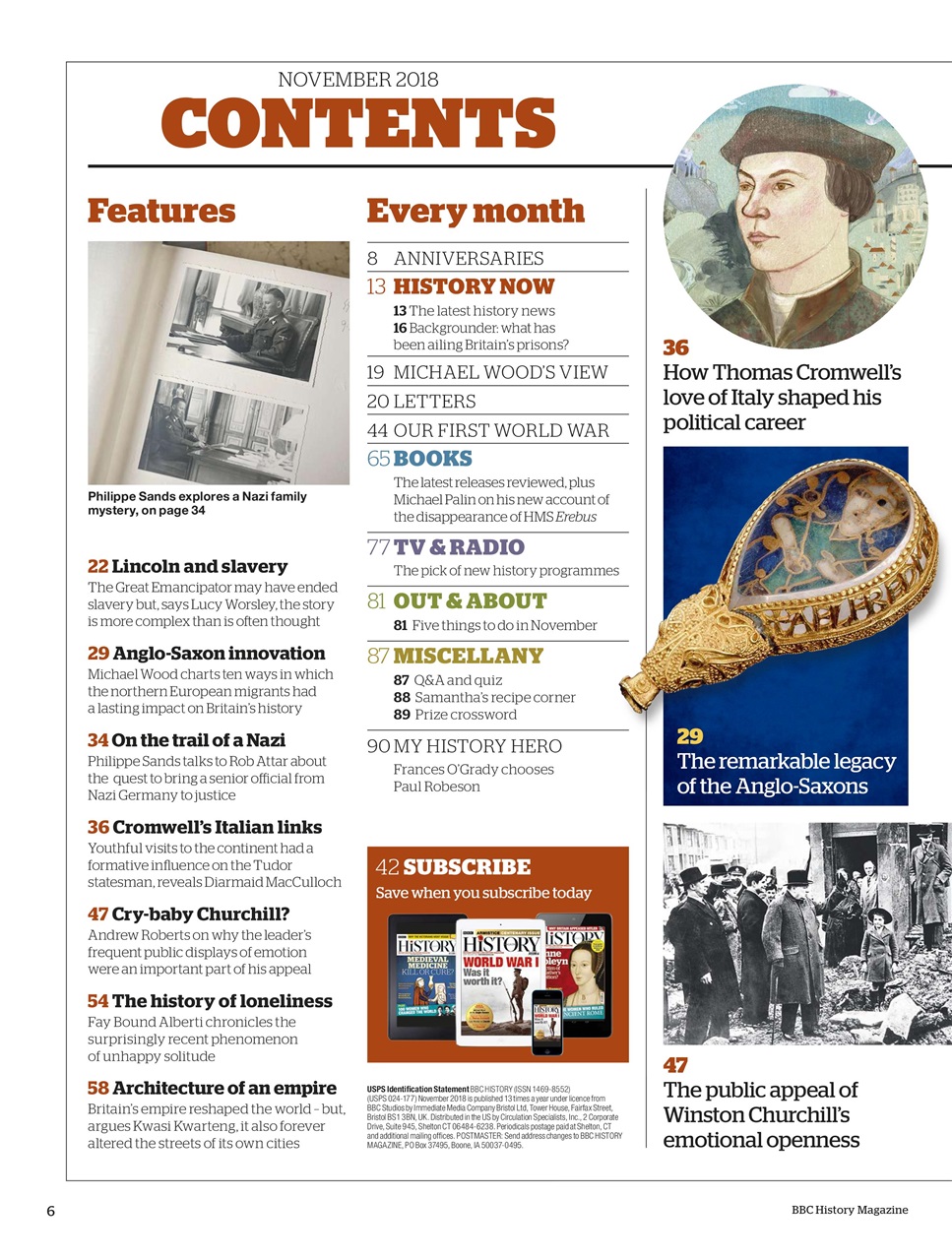 History Extra Magazine Preview Pages