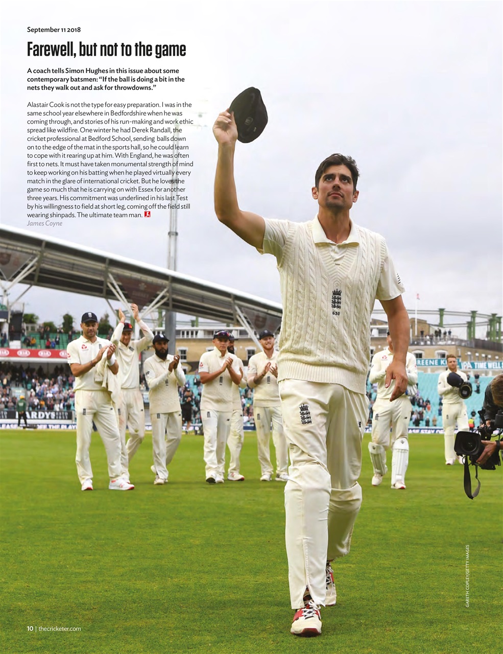 The Cricketer Magazine Preview Pages