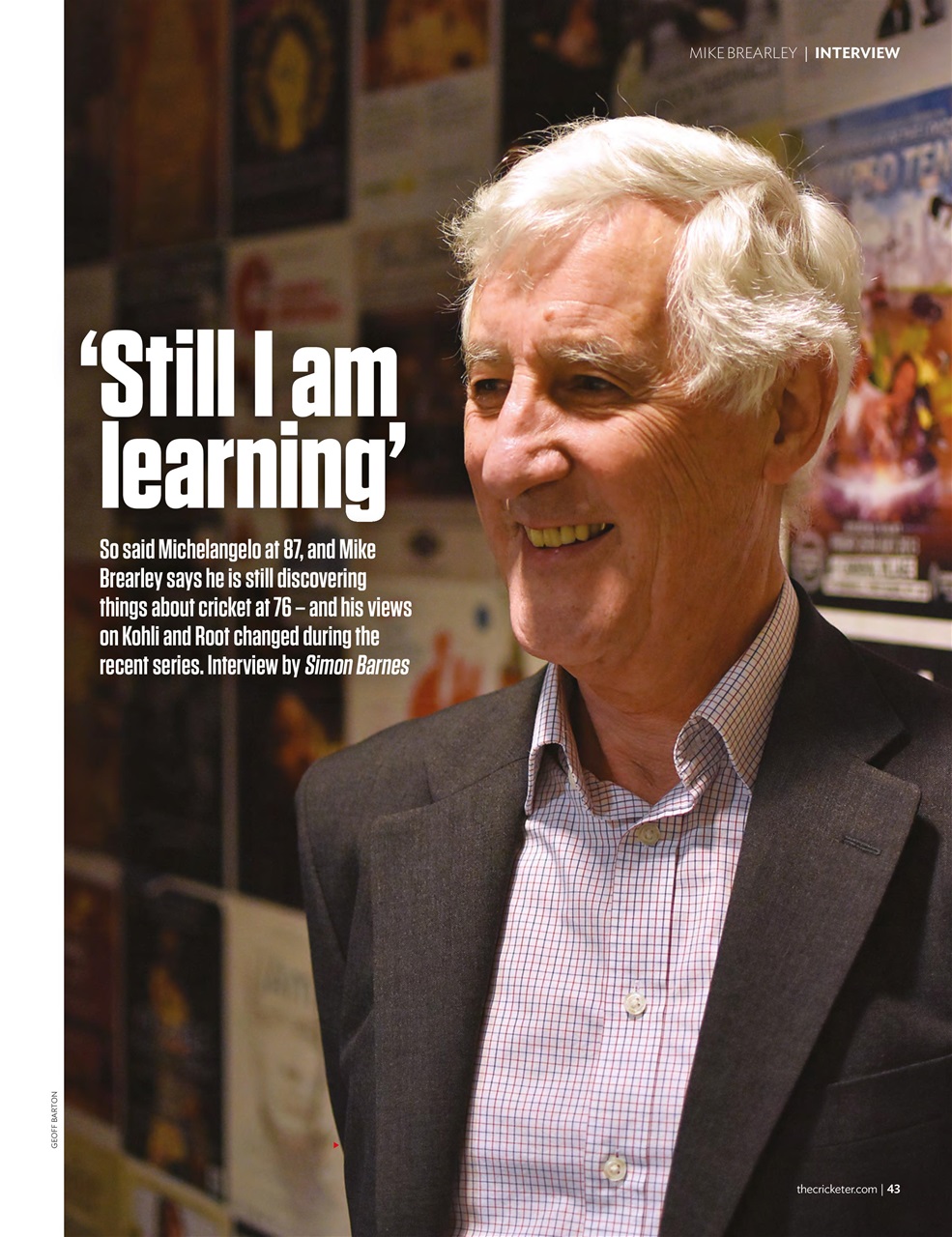 The Cricketer Magazine Preview Pages