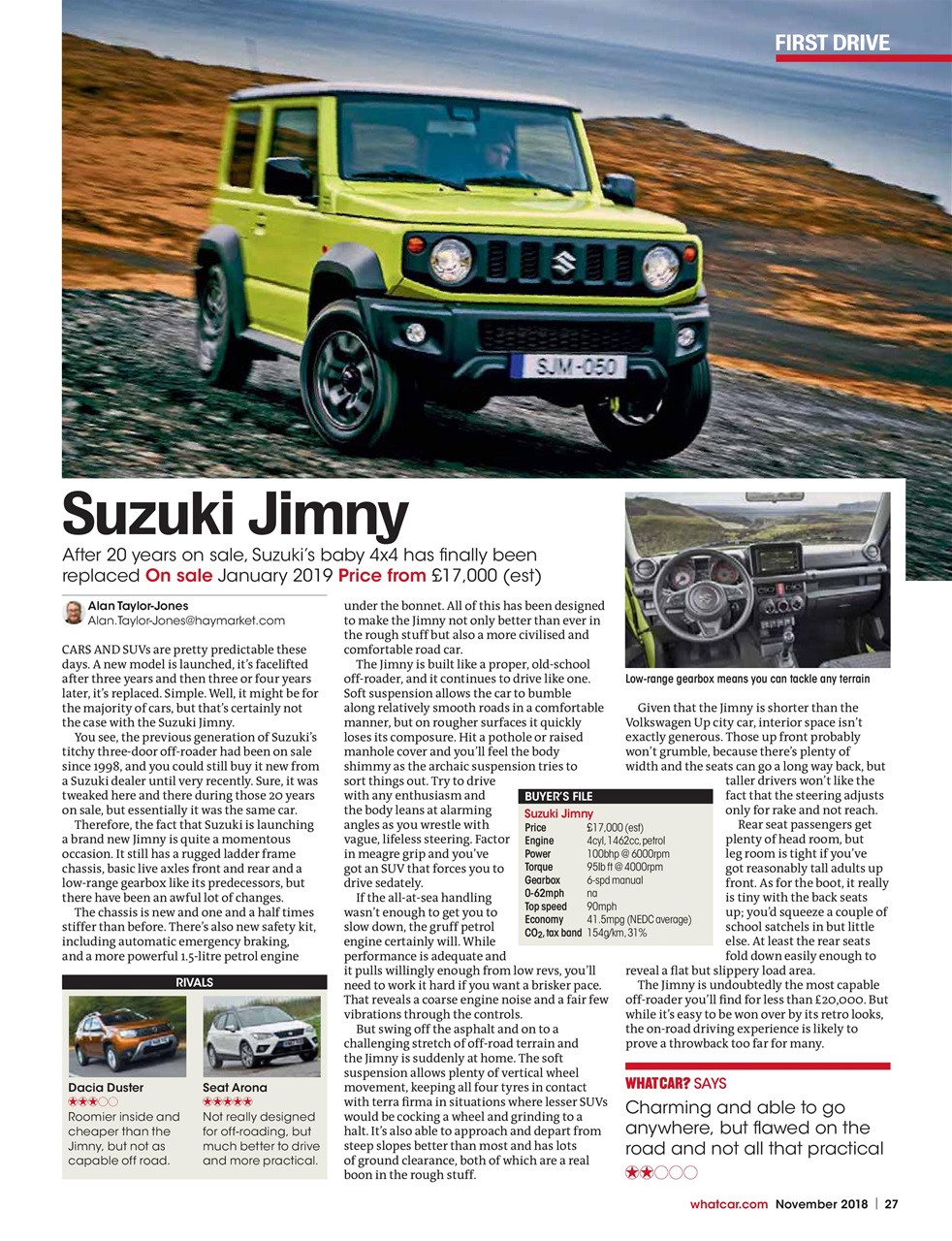 What Car? Preview Pages