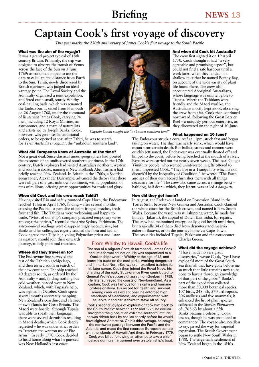 The Week Preview Pages