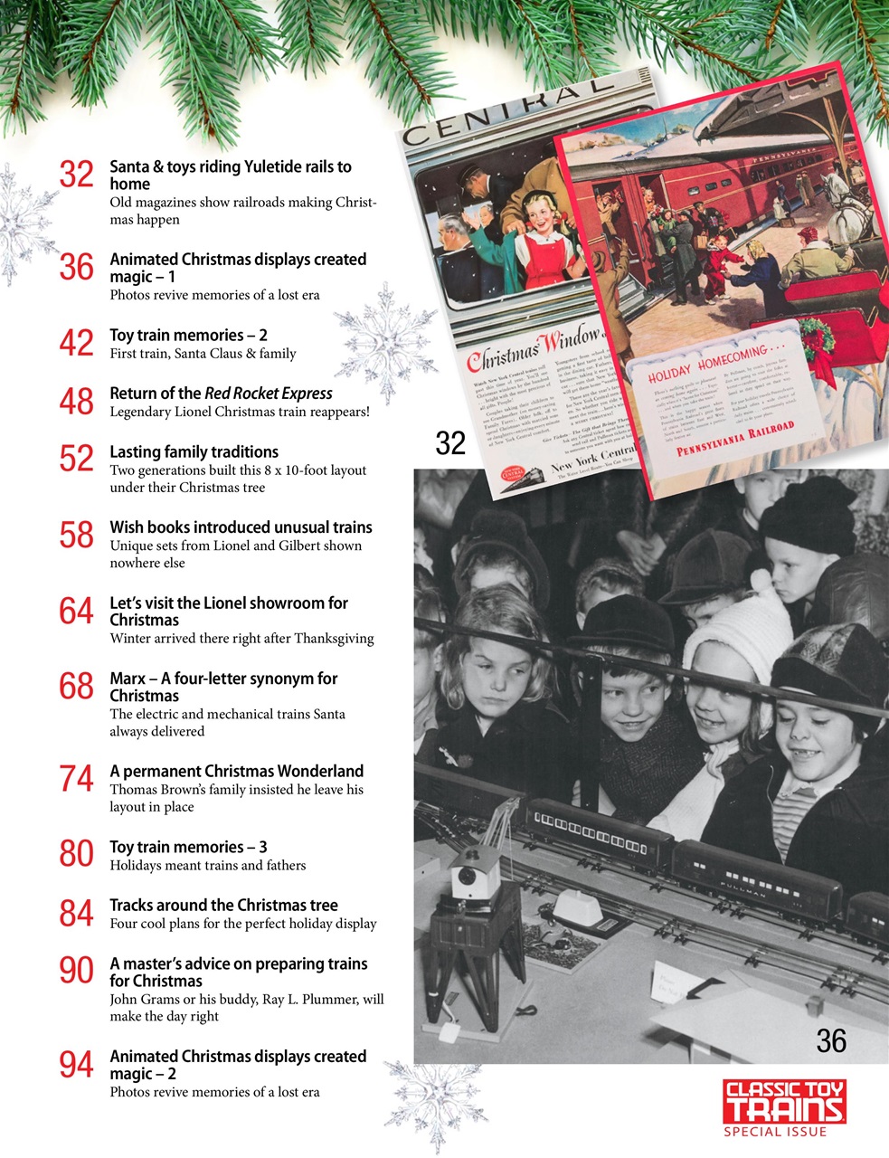 Classic Toy Trains Preview Pages