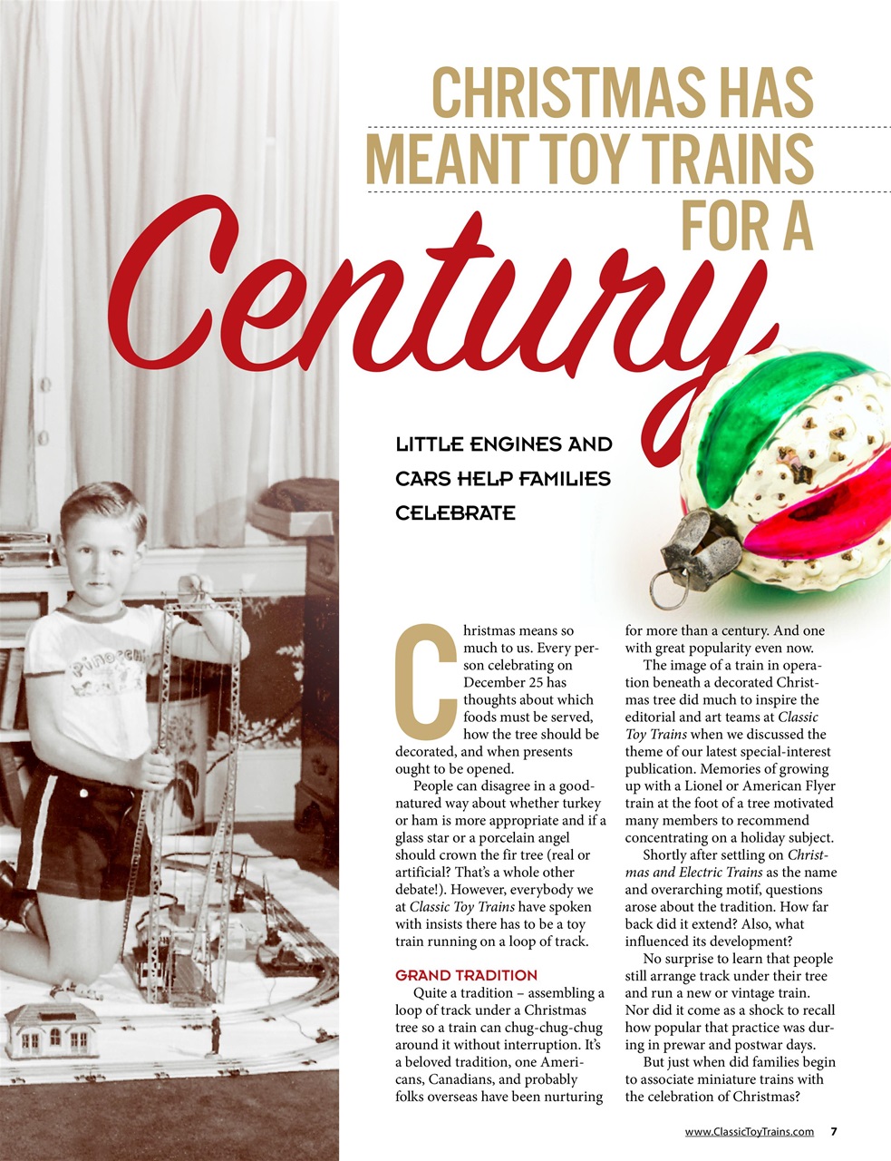 Classic Toy Trains Preview Pages