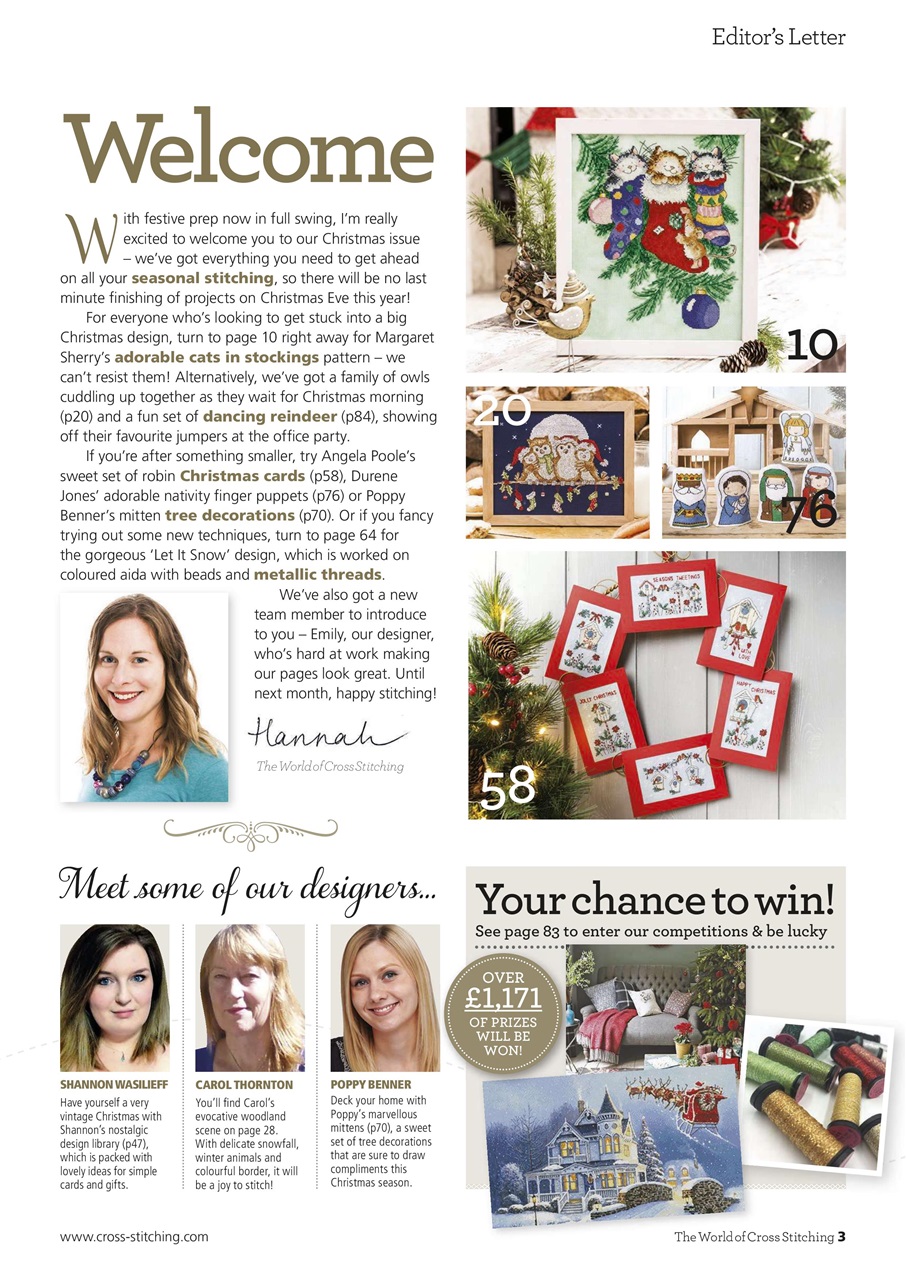 The World of Cross Stitching Preview Pages