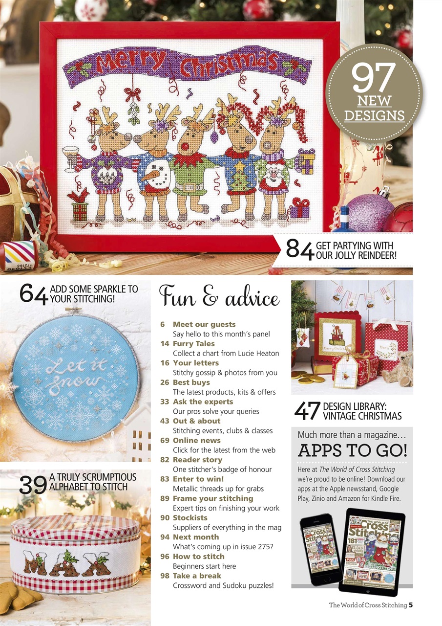 The World of Cross Stitching Preview Pages