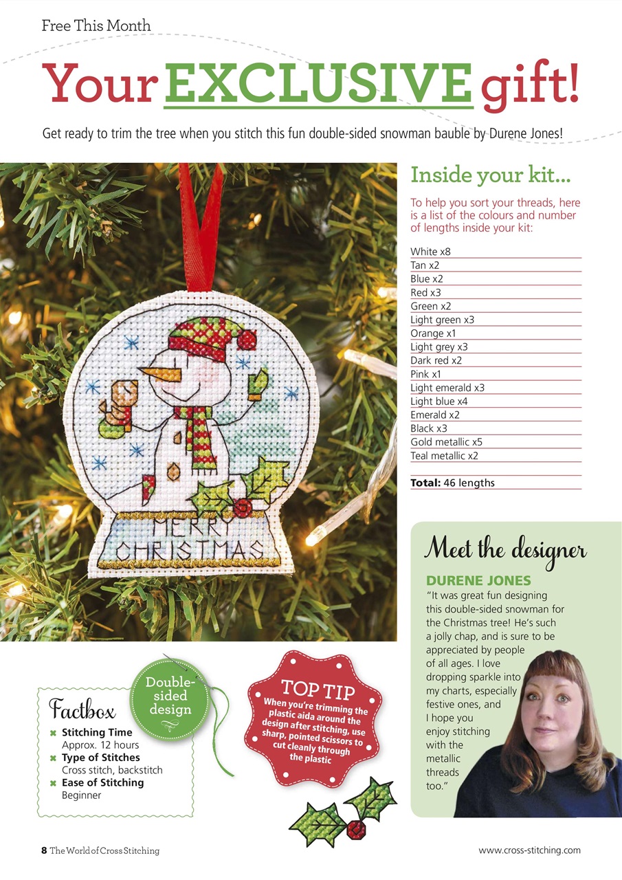 The World of Cross Stitching Preview Pages