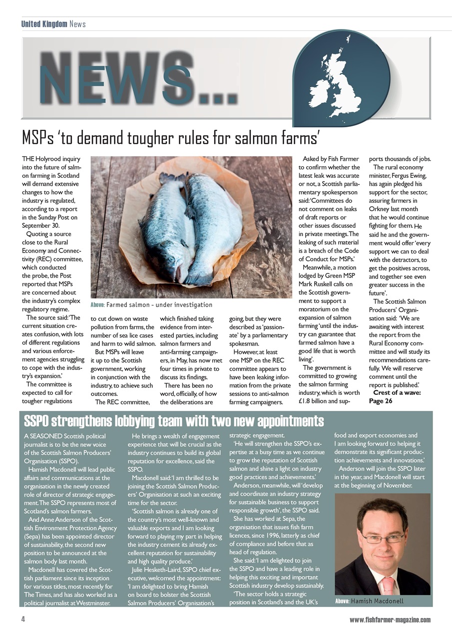 Fish Farmer Magazine Preview Pages