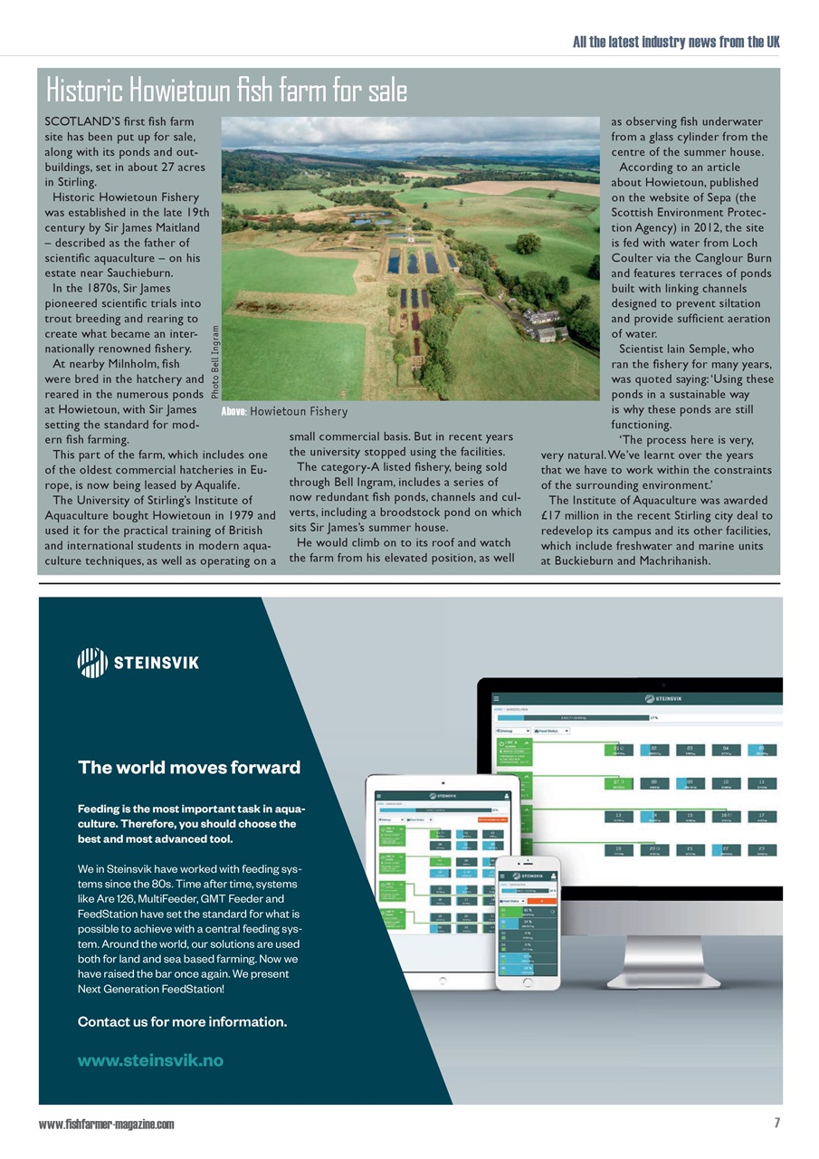 Fish Farmer Magazine Preview Pages