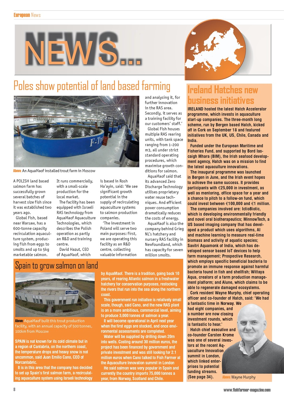 Fish Farmer Magazine Preview Pages