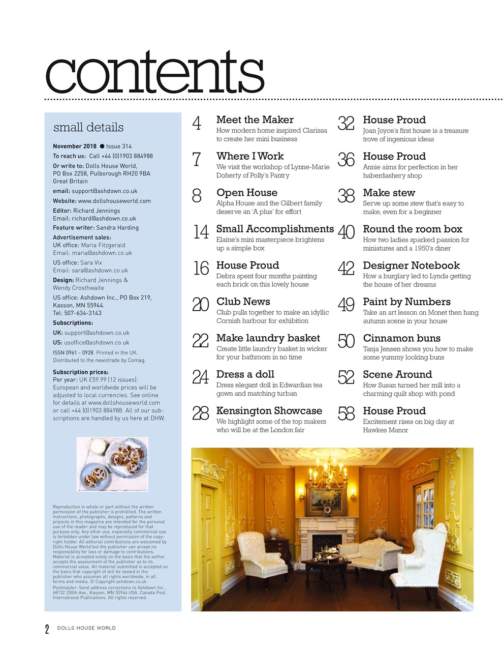 Dolls House World Preview Pages