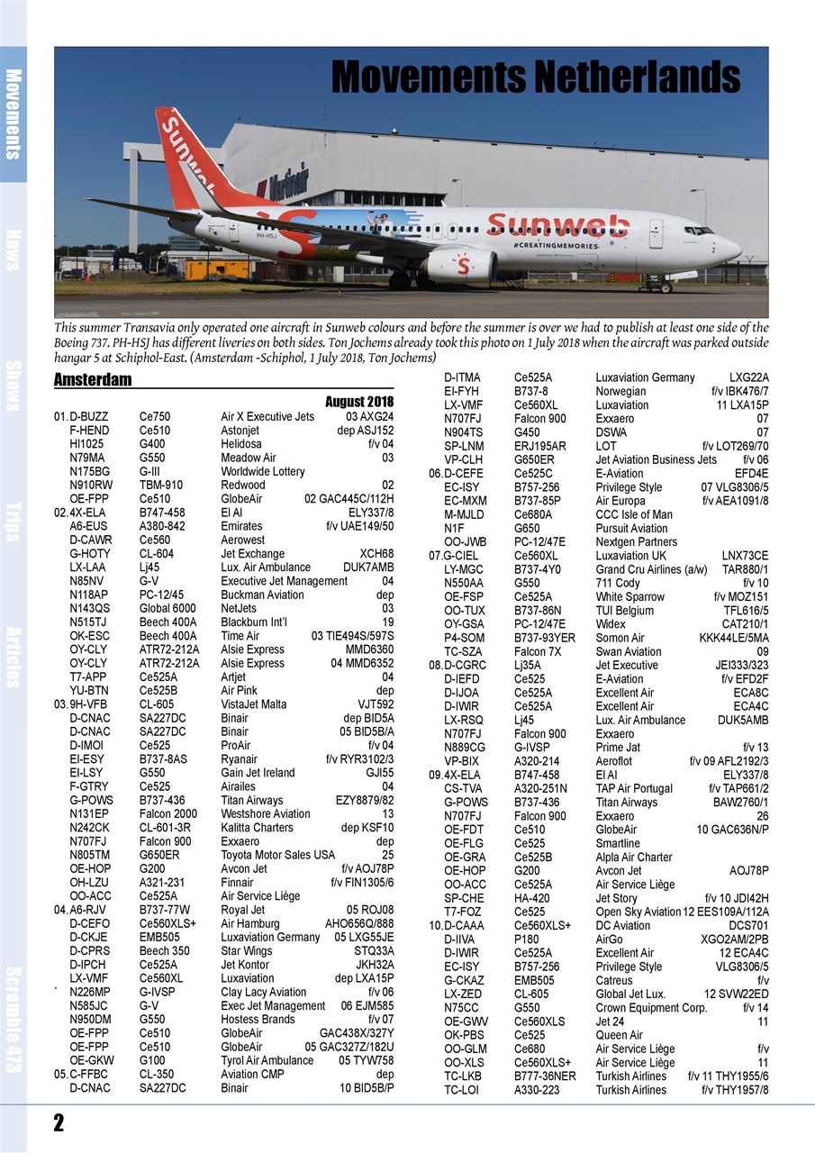 Scramble Magazine Preview Pages