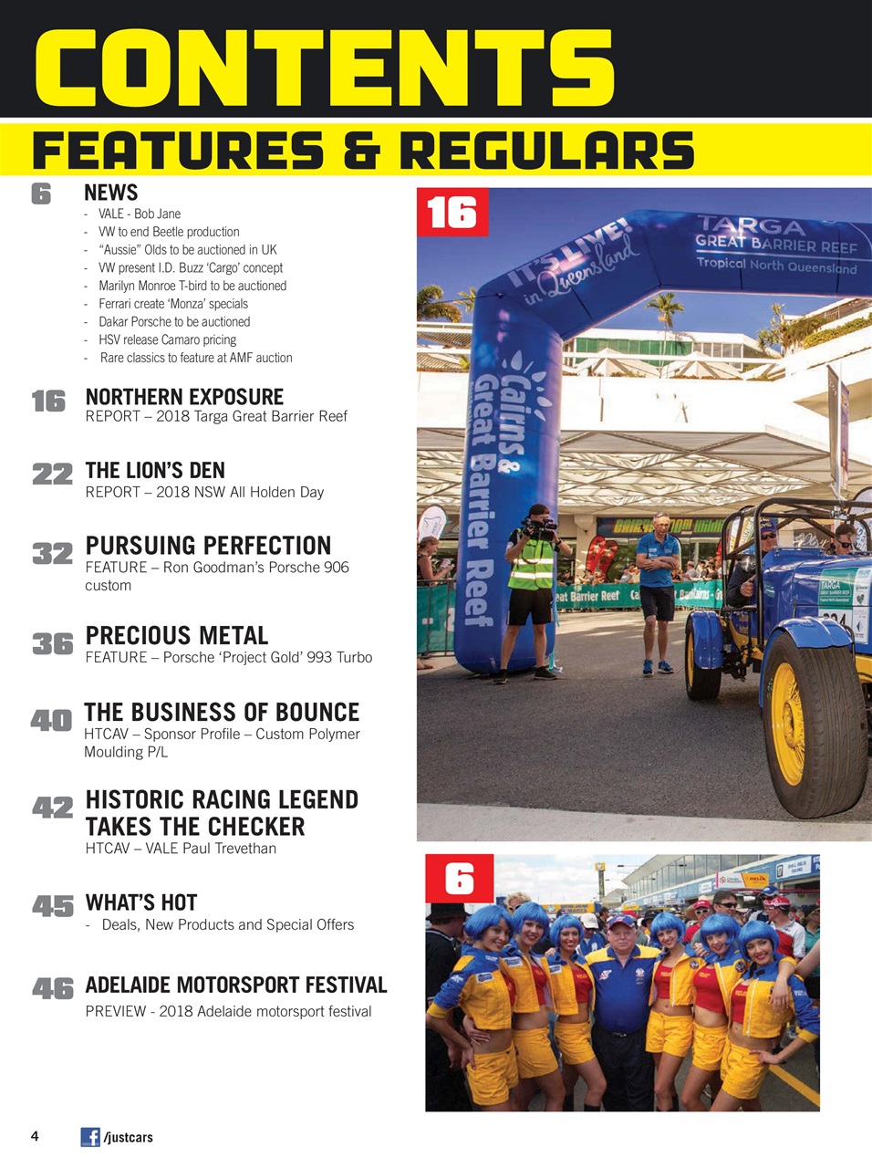 JUST CARS Preview Pages