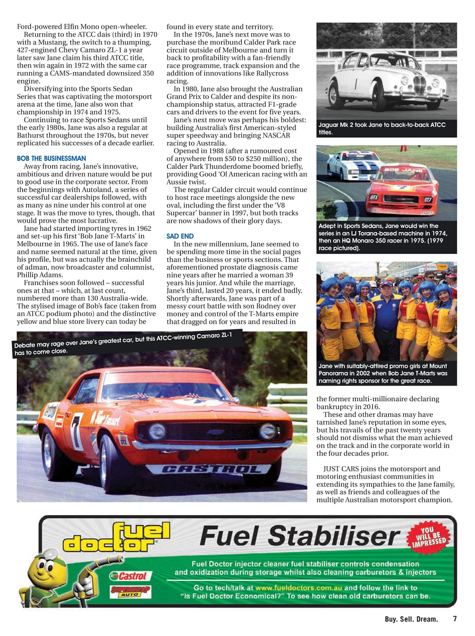 JUST CARS Preview Pages