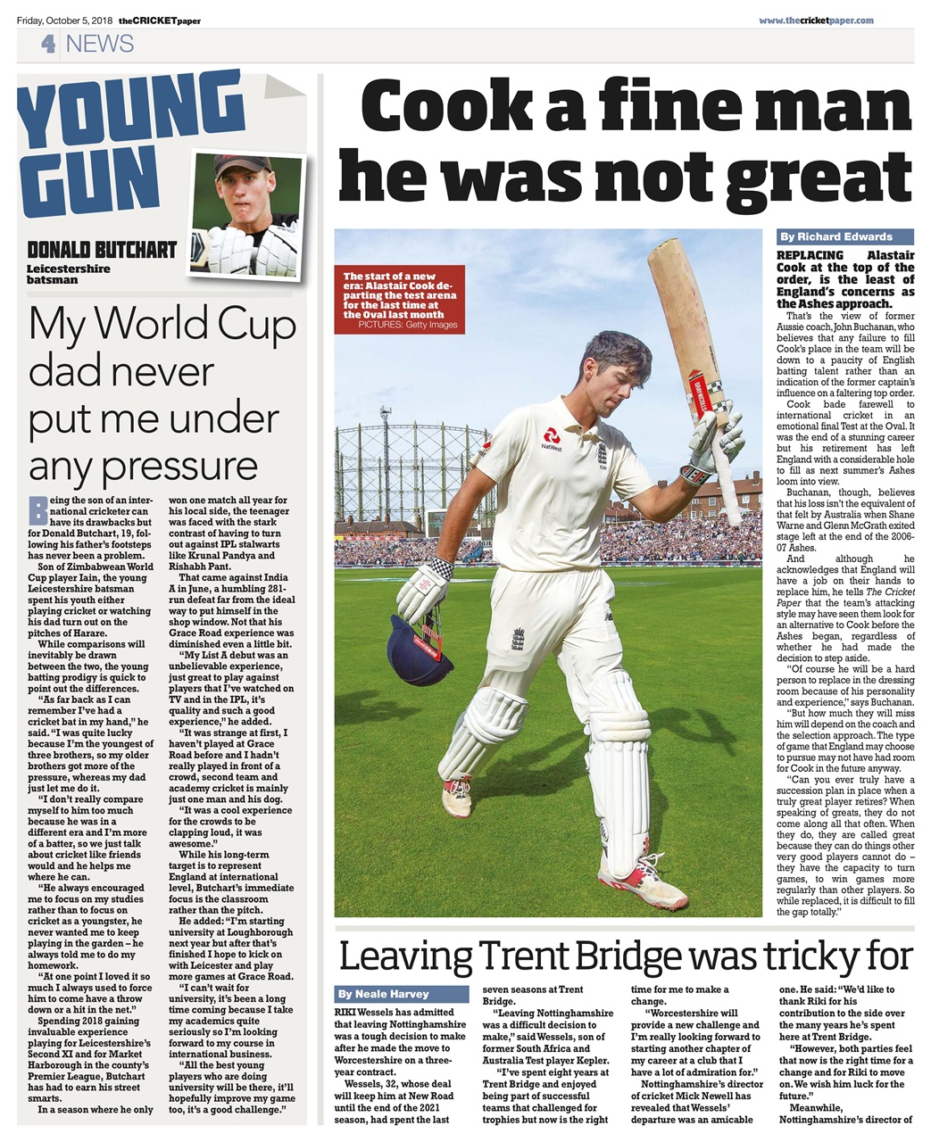 The Cricket Paper Preview Pages