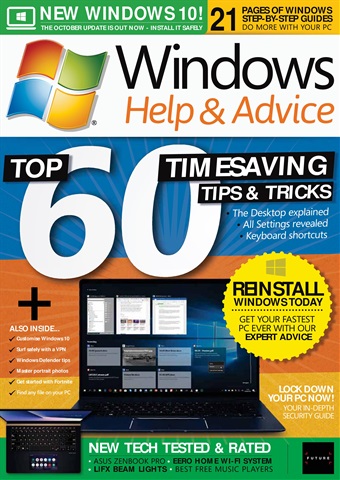 Windows Help & Advice issue November 2018
