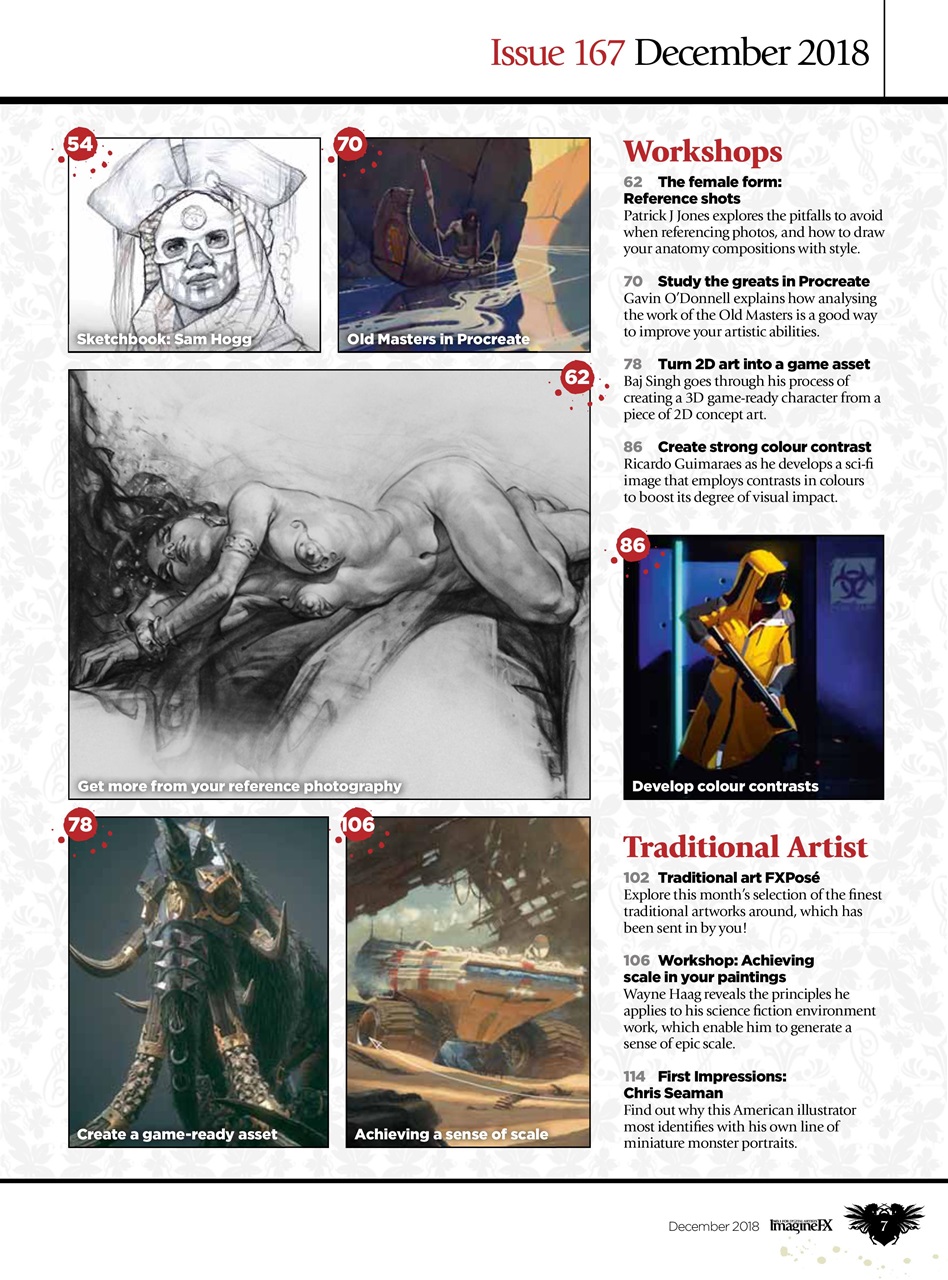 ImagineFX Preview Pages