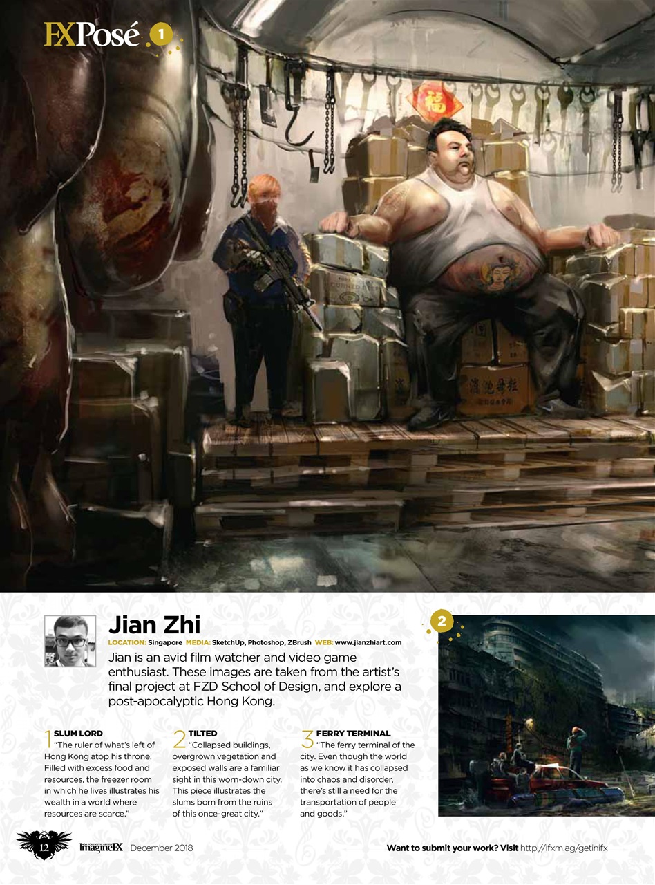 ImagineFX Preview Pages