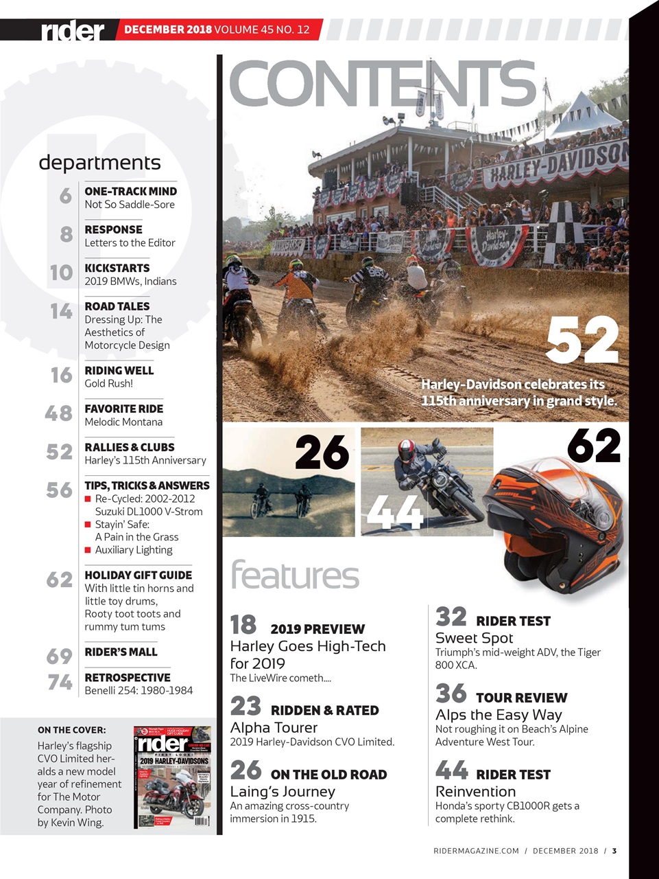 Rider Magazine Preview Pages