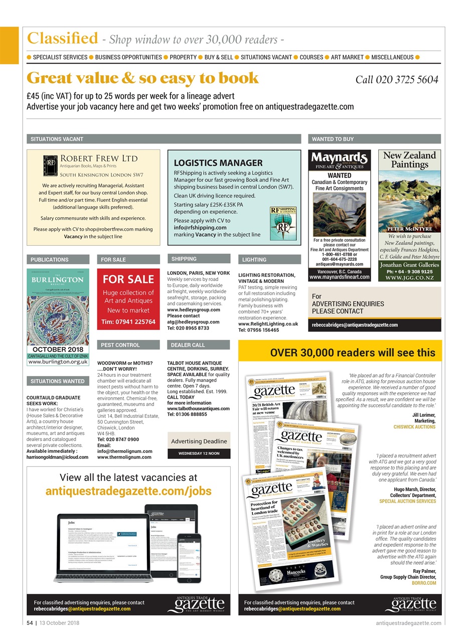 Antiques Trade Gazette Preview Pages