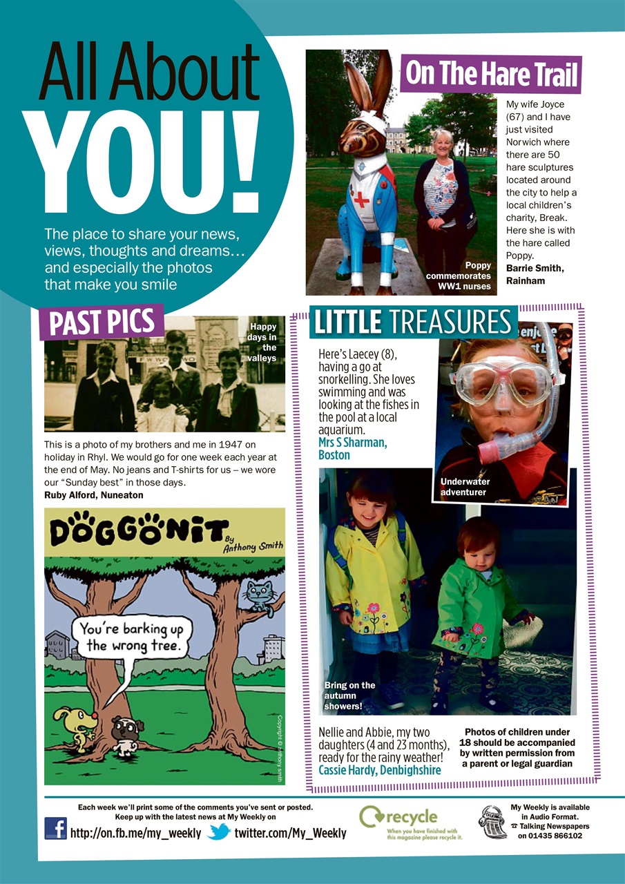 My Weekly Preview Pages