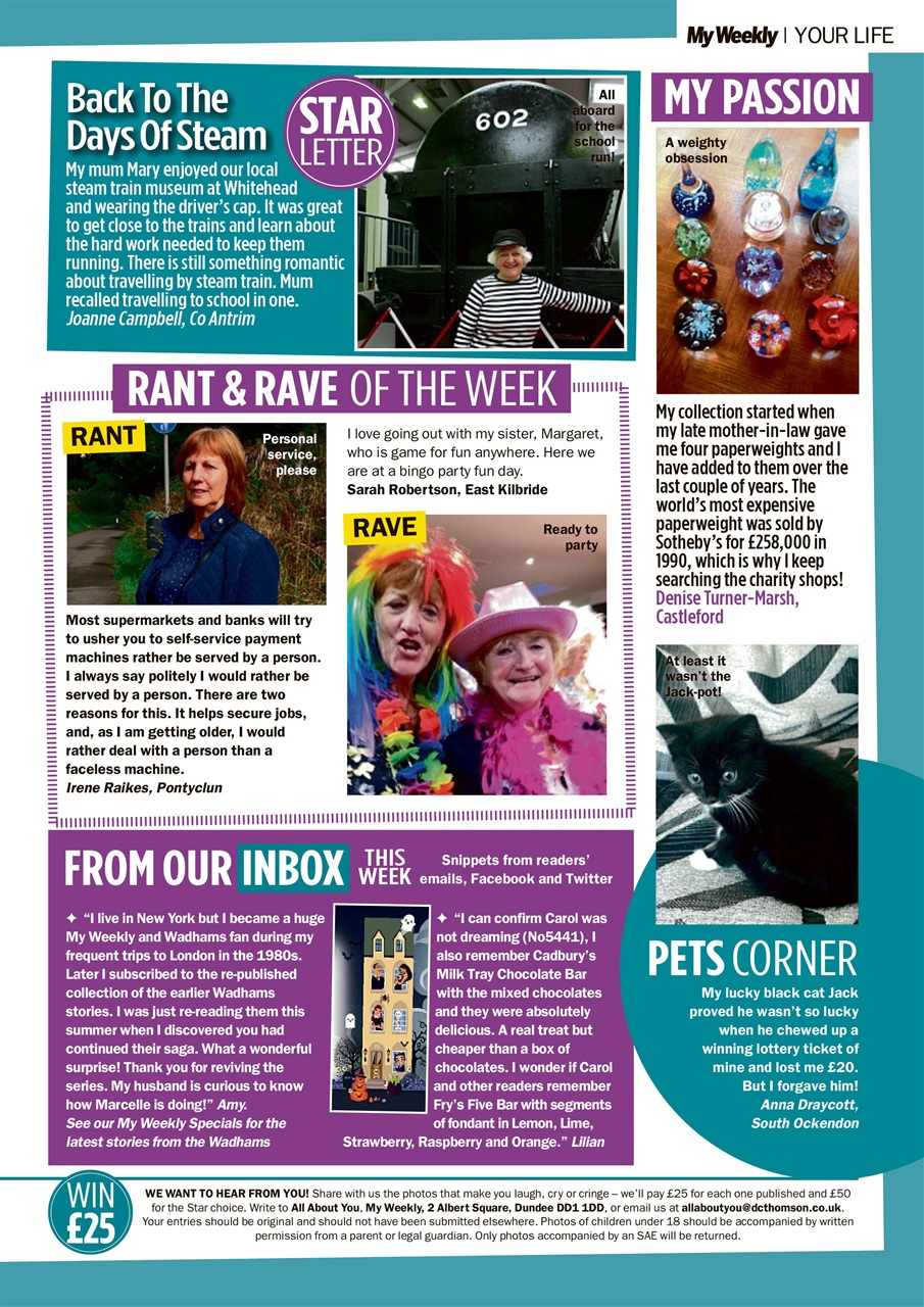 My Weekly Preview Pages