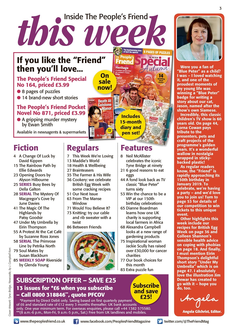 The People’s Friend Preview Pages