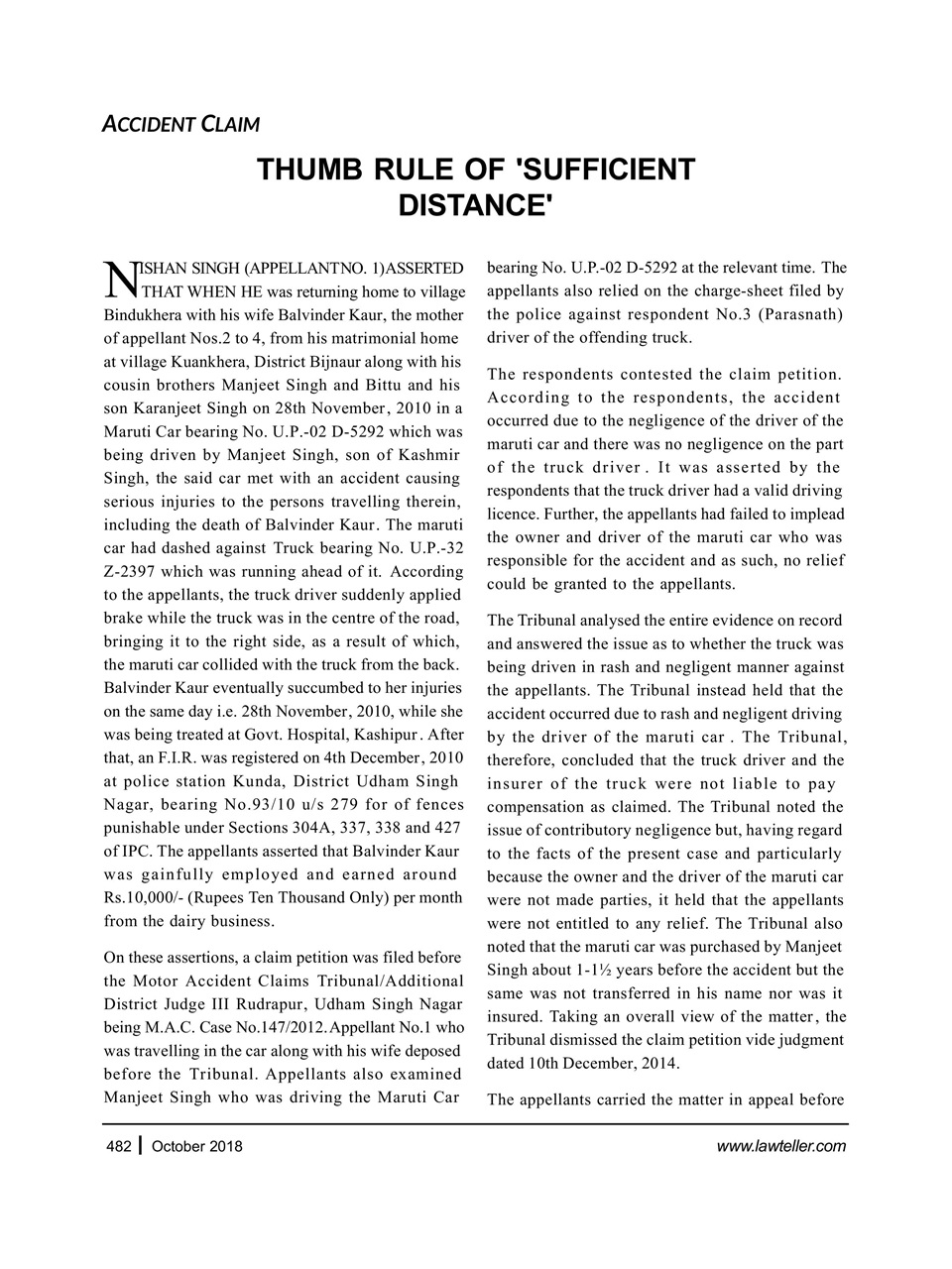 Lawteller – A Legal Awareness Magazine Preview Pages